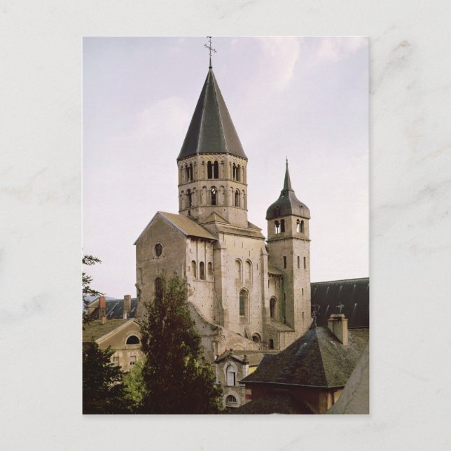 Cartão Postal Vista do Clocher de l'Eau Benite (Frente)