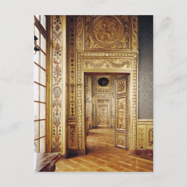 Cartão Postal Vista do enfileiramento, 1650-58 (Frente)