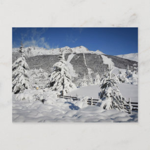 Cartão Postal Vista Do Estância De Esqui Catedral Em Bariloche