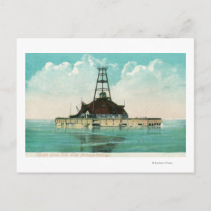 Cartão Postal Vista do Farol da Rua 12