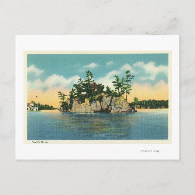 Cartão Postal Vista do Forno do Diabo (Frente)
