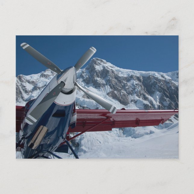 Cartão Postal Vista do Glacier (Frente)