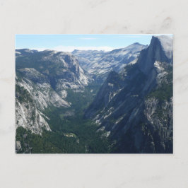 Cartão Postal Vista do Glacier Point no Parque Nacional de Yosem