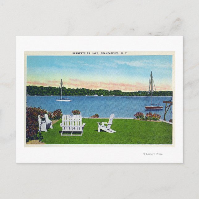 Cartão Postal Vista do Lago (Frente)