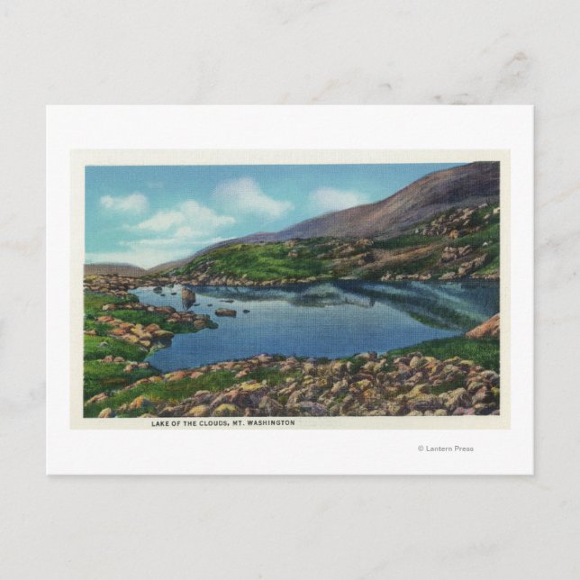 Cartão Postal Vista do Lago das Nuvens (Frente)