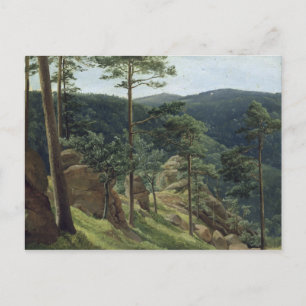 Cartão Postal Vista do Monte Brocken, 1829