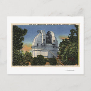 Cartão Postal Vista do observatório e do telescópio