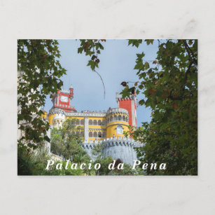 Cartão Postal Vista do Palácio Pena.