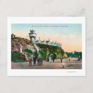Cartão Postal Vista do Parapet em Sutro Heights # 2
