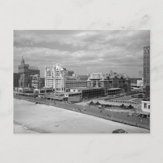 Cartão Postal Vista do passeio de avião em Atlantic City