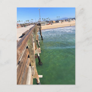 Cartão Postal Vista do Pier, Newport Beach, Califórnia