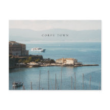 Vista do Porto da Cidade de Corfu (horizontal)