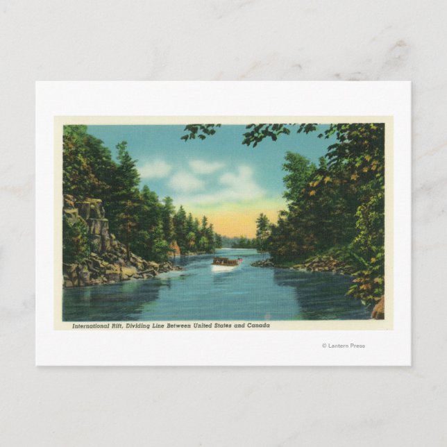 Cartão Postal Vista do Rift Internacional (Frente)