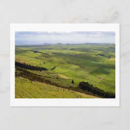 Cartão Postal Vista do Serro do Cume: Terceira, Açores