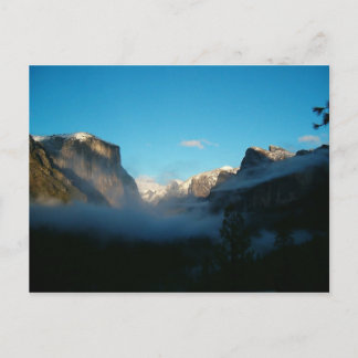 Cartão Postal vista do vale depois da tempestade