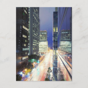 Cartão Postal Vista dos edifícios dos departamentos financeiros