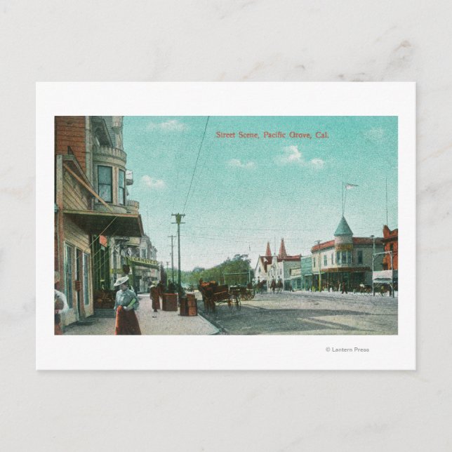 Cartão Postal Vista Exterior da Antiga Casa Personalizada (Frente)