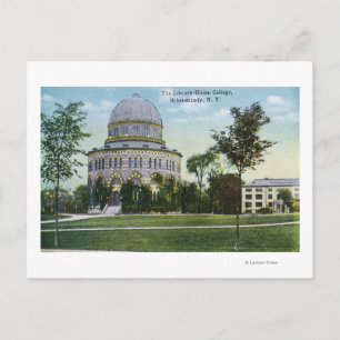 Cartão Postal Vista Exterior da Biblioteca da Academia da União