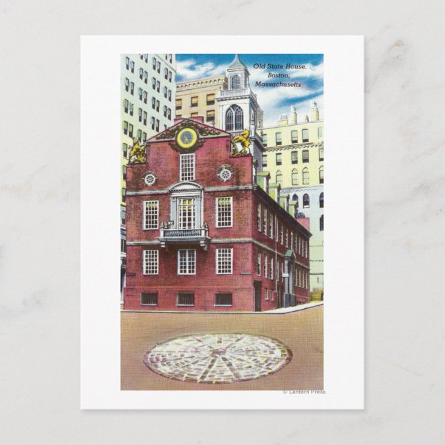 Cartão Postal Vista Exterior da Câmara do Estado Antigo (Frente)