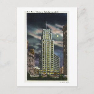 Cartão Postal Vista Exterior do Edifício em Torre Estatal à No