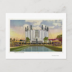 Cartão Postal Vista Exterior do Edifício Viagem