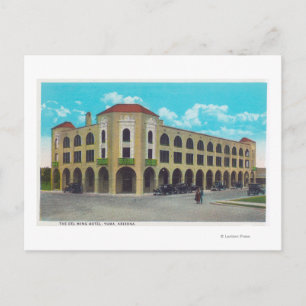 Cartão Postal Vista Exterior do Hotel Del MingYuma, AZ