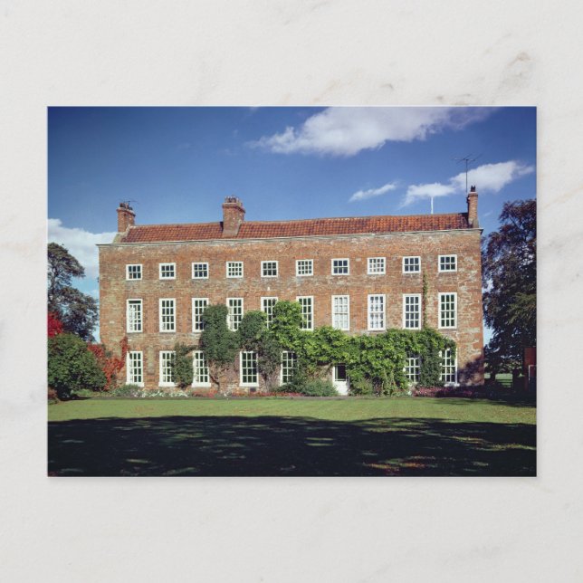 Cartão Postal Vista exterior do salão inferior médio (Frente)