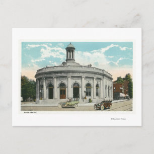 Cartão Postal Vista Exterior do Serviço de Posto 2