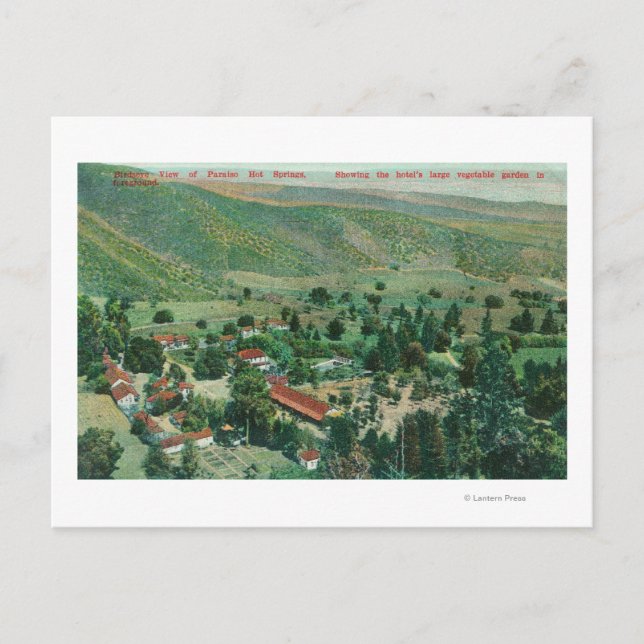 Cartão Postal Vista Exterior dos Primaveras e Jardins de Paraíso (Frente)