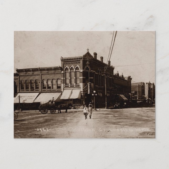 Cartão Postal Vista MINNESOTA DE CAMPO NORTE RARO (Frente)