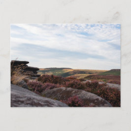 Cartão Postal Vista no distrito de Pico, Derbyshire