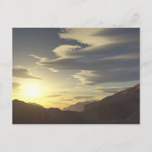 Cartão Postal vista ocular de hawk