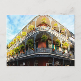 Cartão Postal Vista Panorâmica da Rua Bourbon NOLA