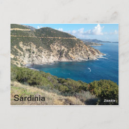 Cartão Postal Vista panorâmica da Sardenha