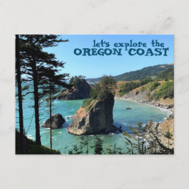 Cartão Postal Vista panorâmica de Boardman na Costa de Oregon