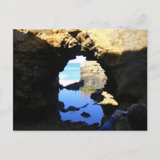 Cartão Postal Vista para o oceano.