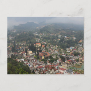 Cartão Postal vista SAPA