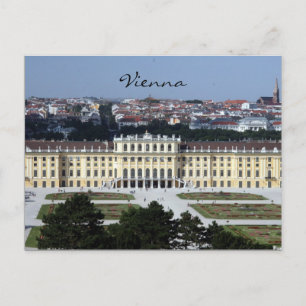 Cartão Postal vista schönbrunn