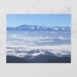 Cartão Postal Vista Tatras de Gorce