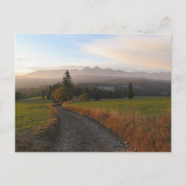 Cartão Postal Vista Tatras de Spis Poster