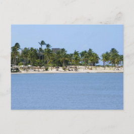 Cartão postal vista tropical