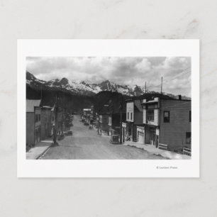 Cartão Postal Vista urbana de Cordova, Alasca Fotografia