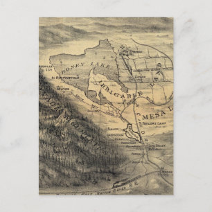 Cartão Postal Vista visual de Bird, Honey Lake Valley