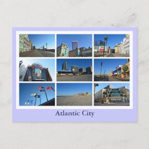 Cartão Postal Vistas da Cidade do Atlântico