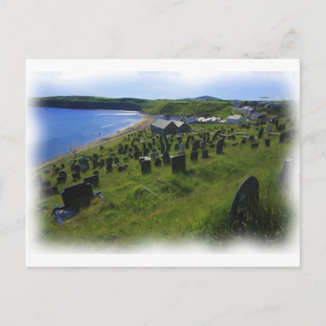 Cartão Postal Vistas de Snowdonia (Frente)