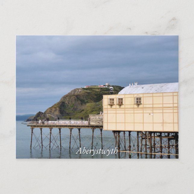 CARTÃO POSTAL VISTAS DO PAÍS DE GALES (Frente)