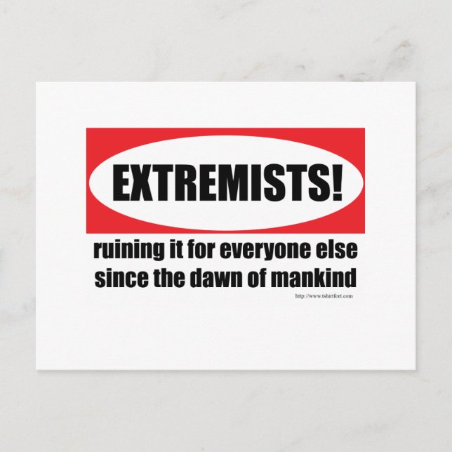 Cartão Postal Vistas Extremas (Frente)