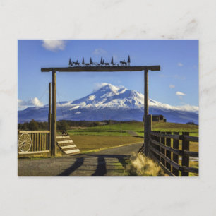 CARTÃO POSTAL VISUALIZAÇÃO DO SHASTA