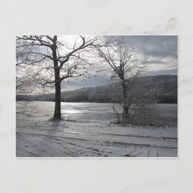 Cartão Postal Visualizações de cristais (Frente)