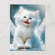 Vitage Kitten Angel
